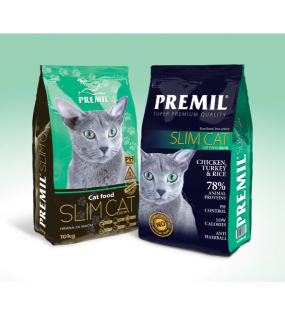 Premil Slim cat - 10 kg, Super Premium