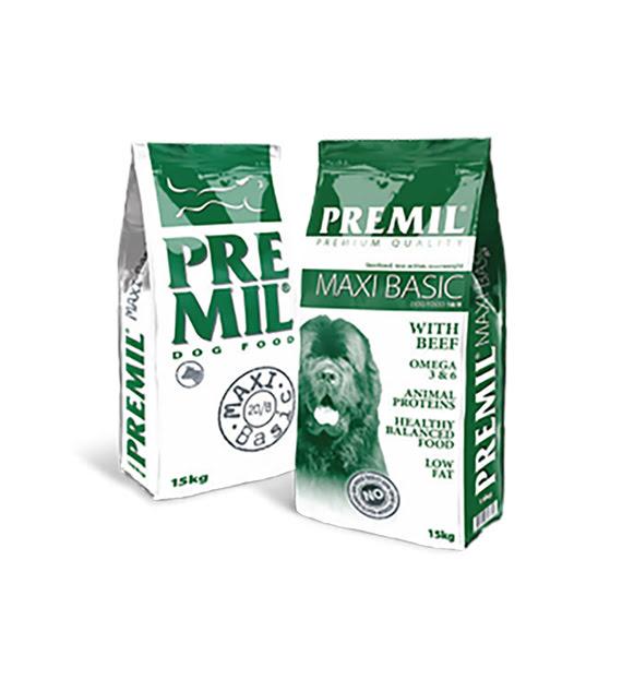 Premil Maxi Basic с говеждо- 15 kg, Premium
