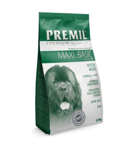 Premil Maxi Basic с говеждо- 2.5 kg, Premium