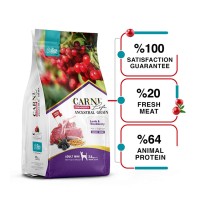 Carni Life Cranberry ADULT MINI С АГНЕ  И КЪПИНИ за дребни породи кучета - 2.5kg, Hyper Premium