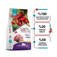 Carni Life Cranberry ADULT MEDIUM & MAXI  С АГНЕ  И КЪПИНИ за кучета от средни и големи породи над 1 година - 12kg, Hyper Premium